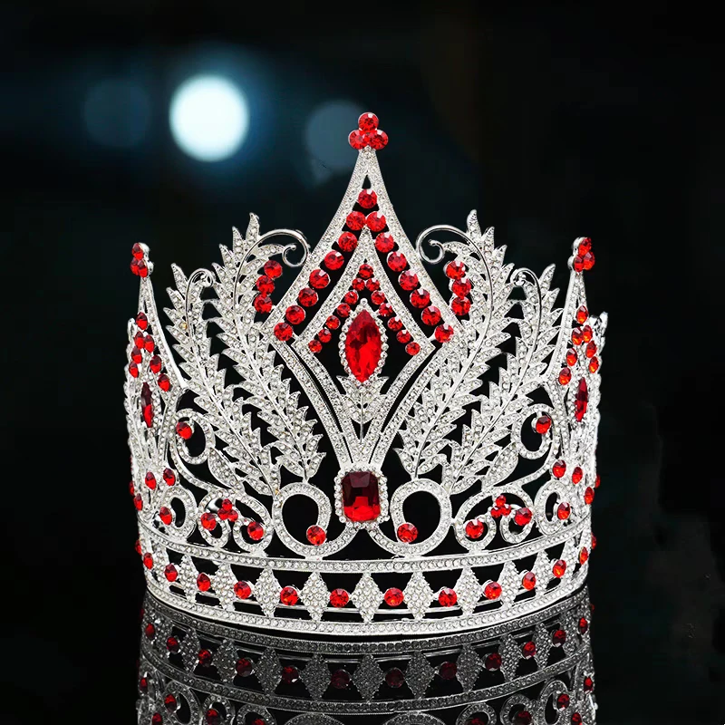 NiuShuya большая высокая русская придворная корона для волос женская повязка на