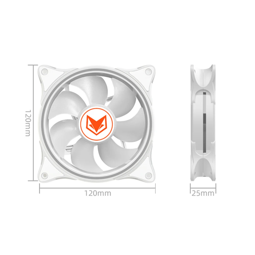 COOLMOON 1-6PCS 120MM PC Case Cooling Fan 4PIN PWM Temperature Control 5V 3PIN ARGB AURA SYNC Chassis Cooler Ventilador - купить по