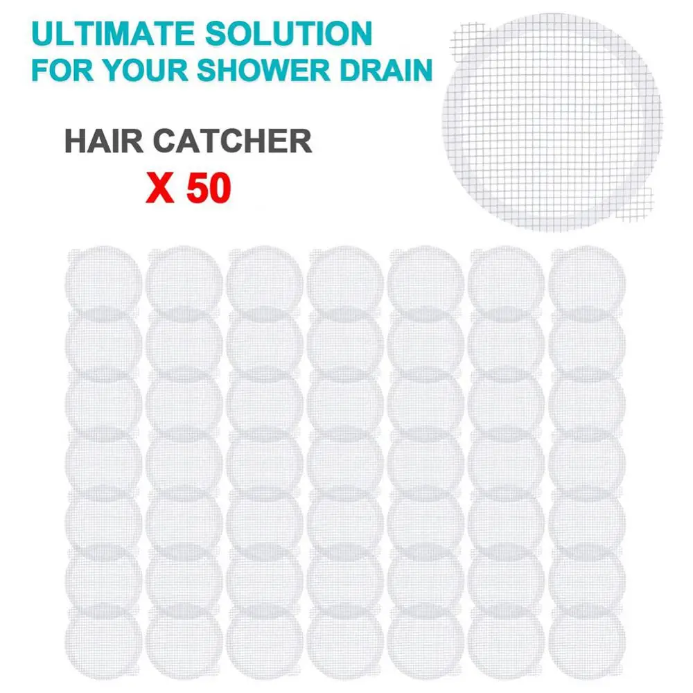 

Sewer Sink Drain Hair Strainer 25/ 110mm Hair Catcher Shower Trap Floor Drain Sticker Bathroom Accessories Round Regular