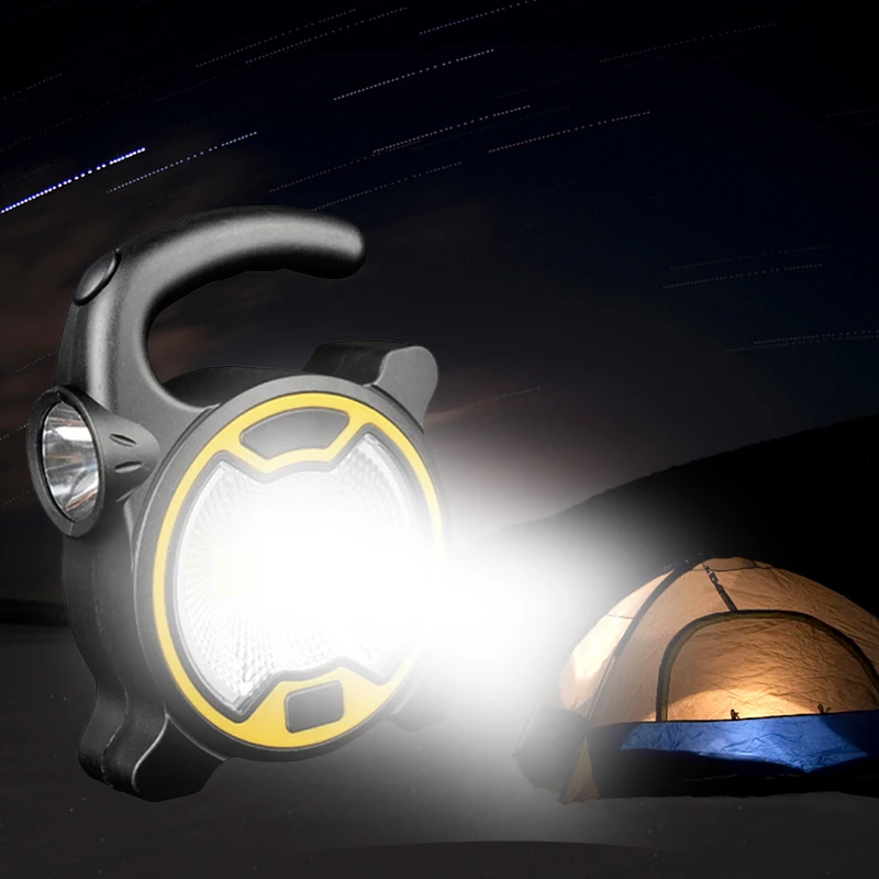 

3xAA Batteries High Power LED Flashlight With Handle Powerful Lantern Outdoor Linternas Camping Lighting Lamp Torch Tent Lights