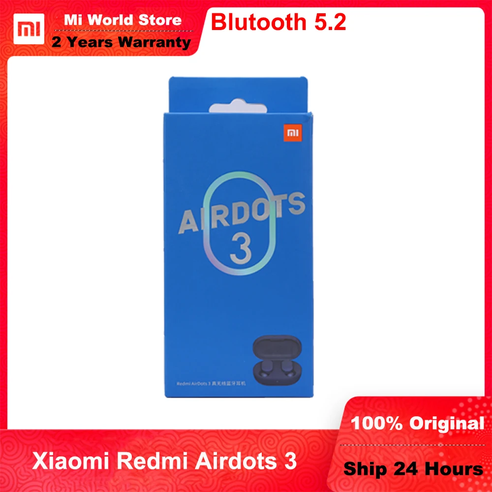 Наушники Xiaomi Redmi AirDots 3 гибридный вокализм Беспроводная Bluetooth 5 2 Mi настоящая
