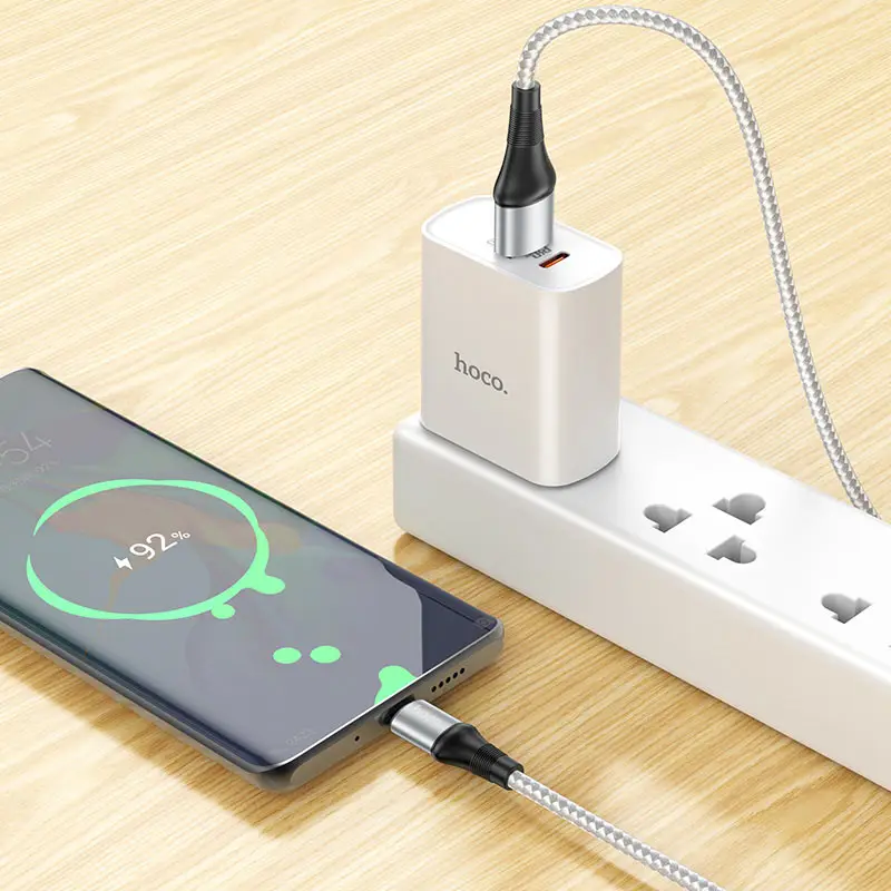 Дата-кабель USB 3 0A для Type-C Hoco X50 нейлон 1м | Мобильные телефоны и аксессуары
