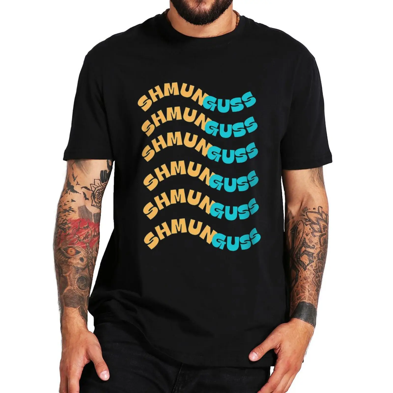 

Shmunguss T-shirt Retro Funny Memes Trending Hipster Men Women T Shirts EU Size 100% Cotton Unisex Soft Tops Tee