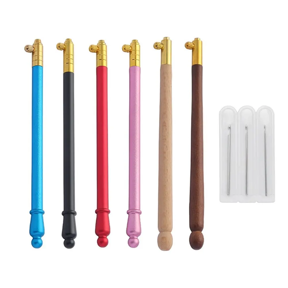 С 3 иглами для вышивания крючок тамбурного шитья вышивка крестиком металлические