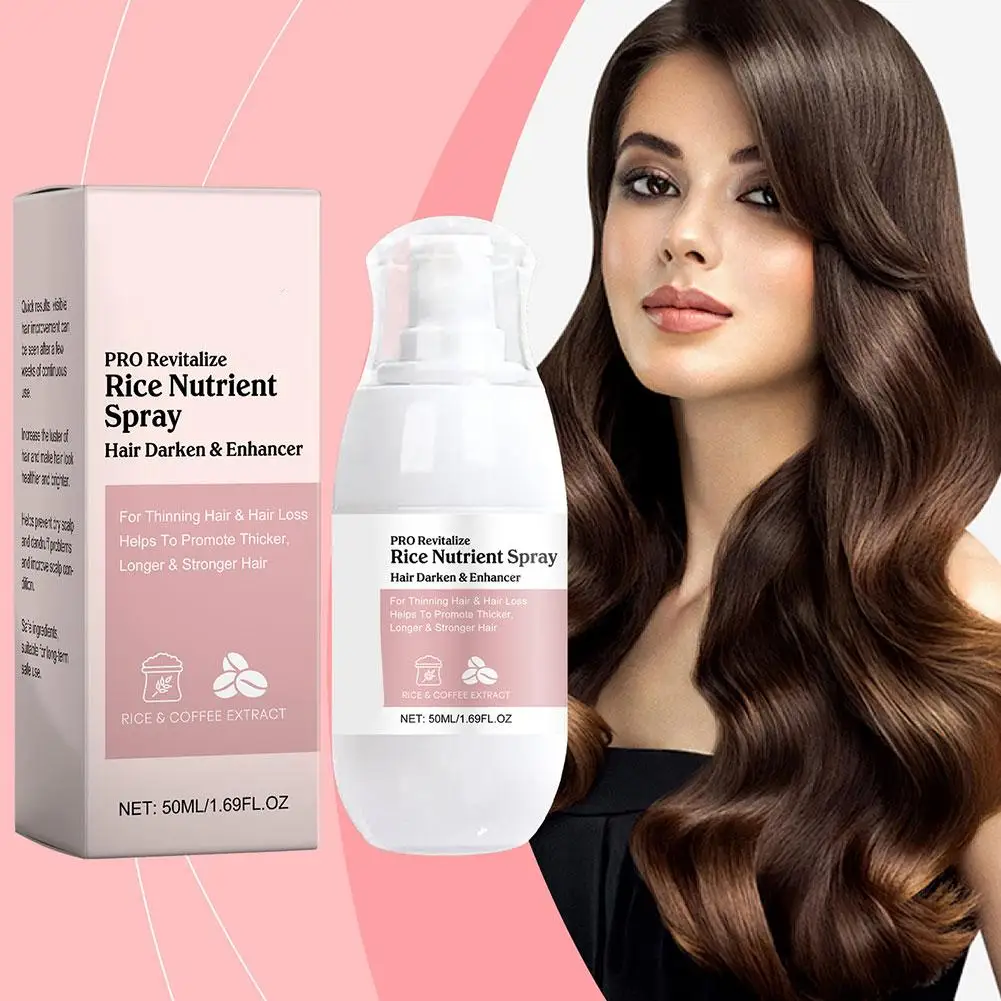 50 мл спрей-помощник для волос спрей восстановления питательный рисовой воды