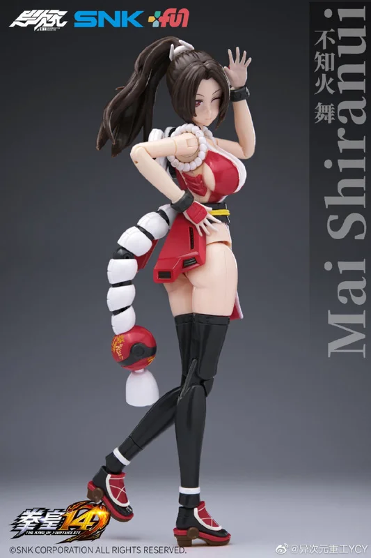 SNK 1/12 Mai Shiranui Kawali мобильный костюм для девочек из ПВХ 15 см Сборная модель комплект