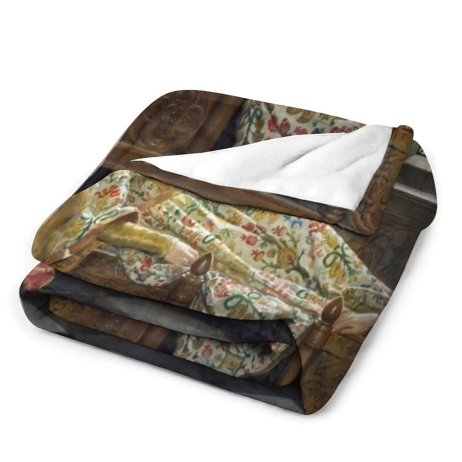 Декоративное одеяло в шотландскую клетку 1921