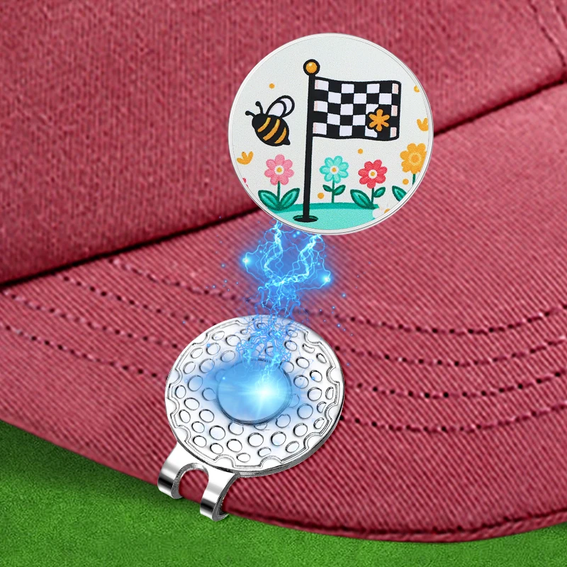 Фото Креативная доска для дартса Bogey Meister, бейсболка для гольфа, маркер с магнитным зажимом для бейсбольной кепки для гольфа, забавные спортивные подарки для гольфиста №4