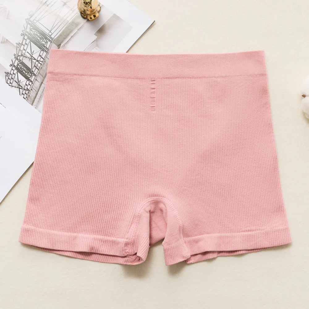 

Women Safety Shorts Pants Under Skirt Seamless High Waist Panties Cotton Lady Seamless Pants Girls Slimming Underwear 2023