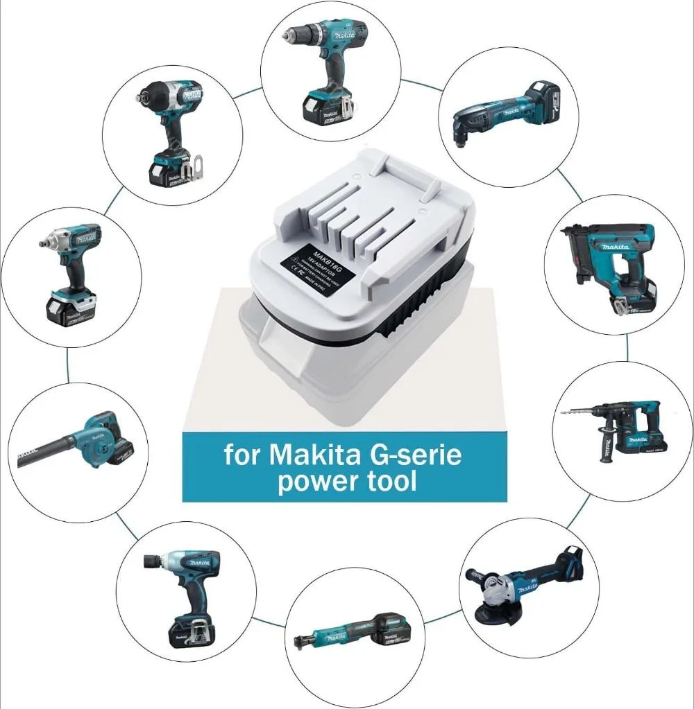 Адаптер аккумулятора для Makita B Series преобразователь литий-ионной батареи 18 в BL1830