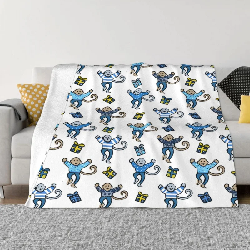 

Blue Roller Rabbit Blankets Coral Fleece Plush Winter Cute Animal Multi-fuion Throw Blankets for Bedding Outdoor Quilt