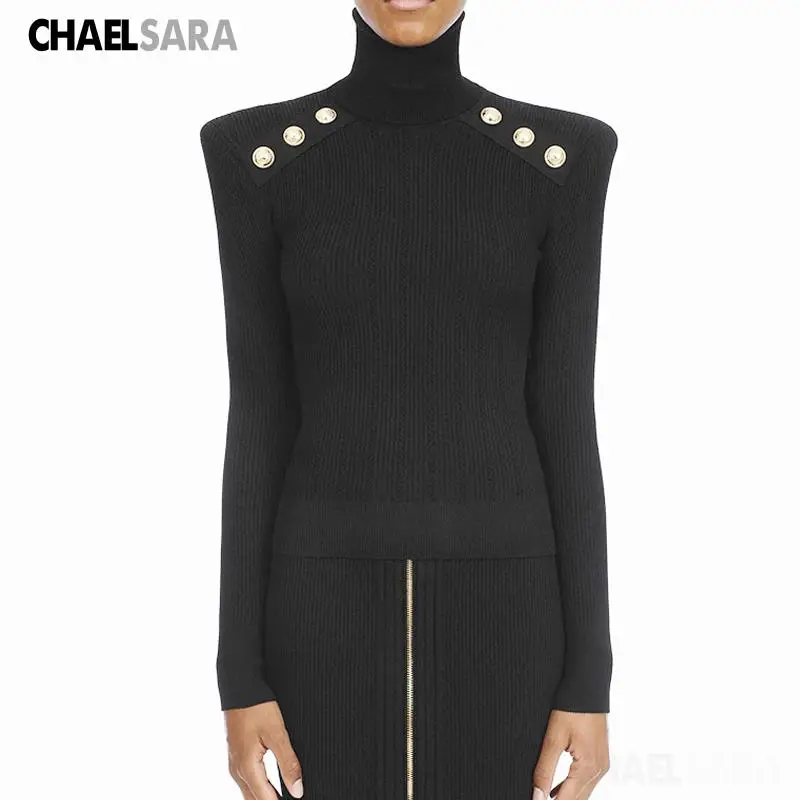 

2022 Spring Autumn Turtleneck Sweaters Women Casual Pullover Knitted Sweater Jumper Tops