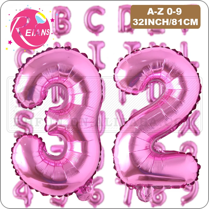 32 inch Rose Red BRIDE Letter Foil Balloons Wedding Decorations Alphabet Air Baloon For birthday Ballon party decoration