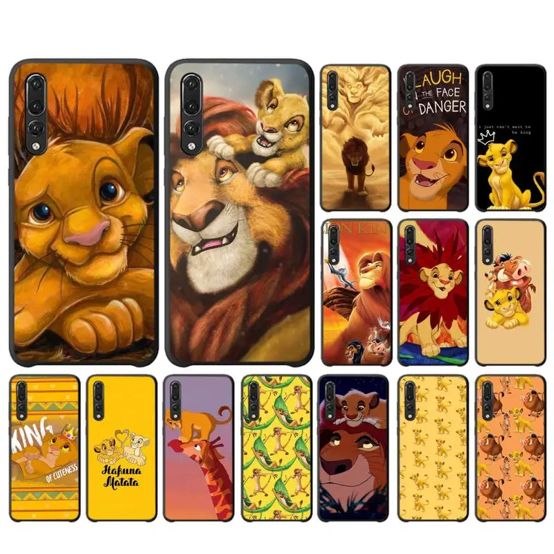 

Disney The Lion King Phone Case for Huawei P30 40 20 10 8 9 lite pro plus Psmart2019