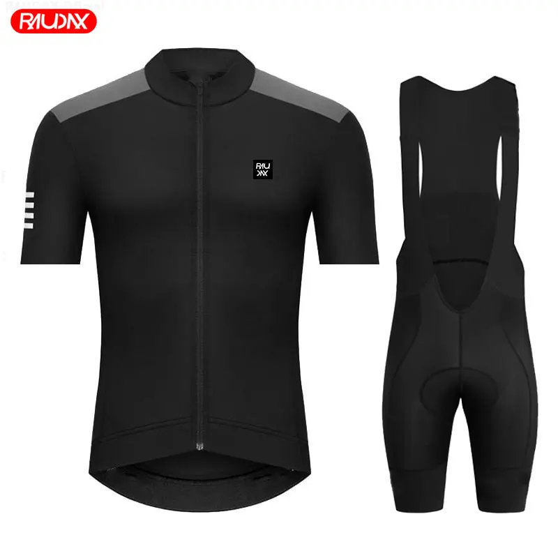 Купи RAUDAX Man Cycling Clothes Summer Cycling Kits MTB Bike Clothing Short Sleeve Breathable Racing Road Bicycle Cycling Jersey Sets за 749 рублей в магазине AliExpress