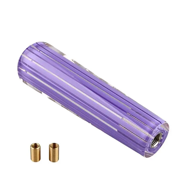 

Ручка переключения передач с кристальной полосой, универсальная Шестигранная ручка переключения передач, аксессуары для автомобиля, ручка переключения передач