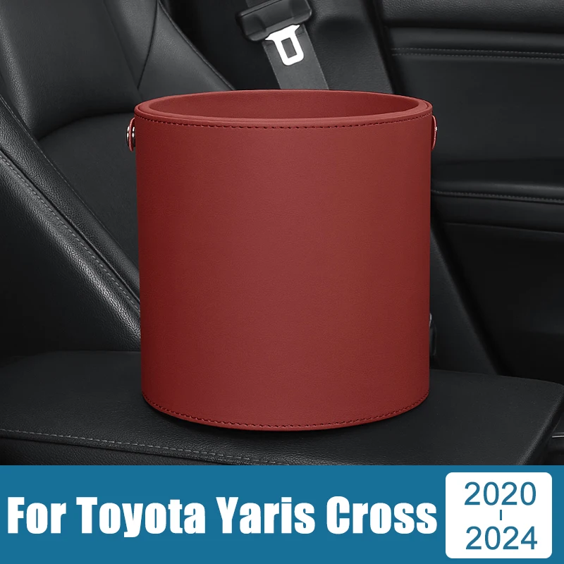 Универсальная Портативная Автомобильная круглая корзина для мусора семейная