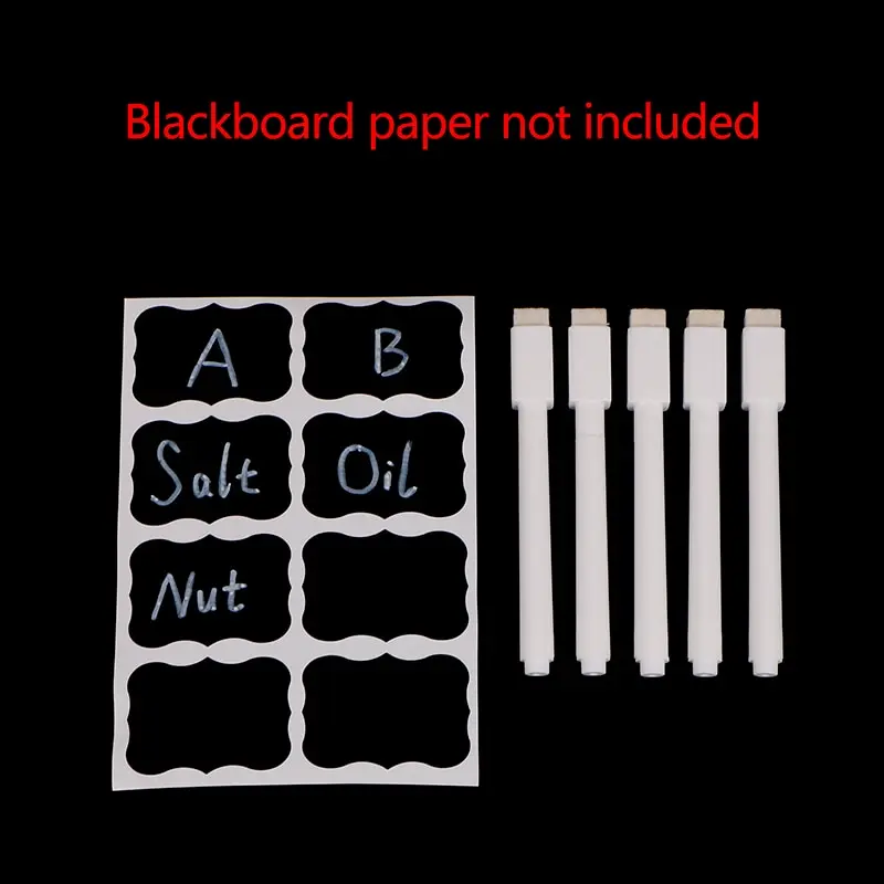 Erasable Chalkboard Pen With Brush Dry Erase Marker Erasable Marker White Marker For Glass Window Chalkboard