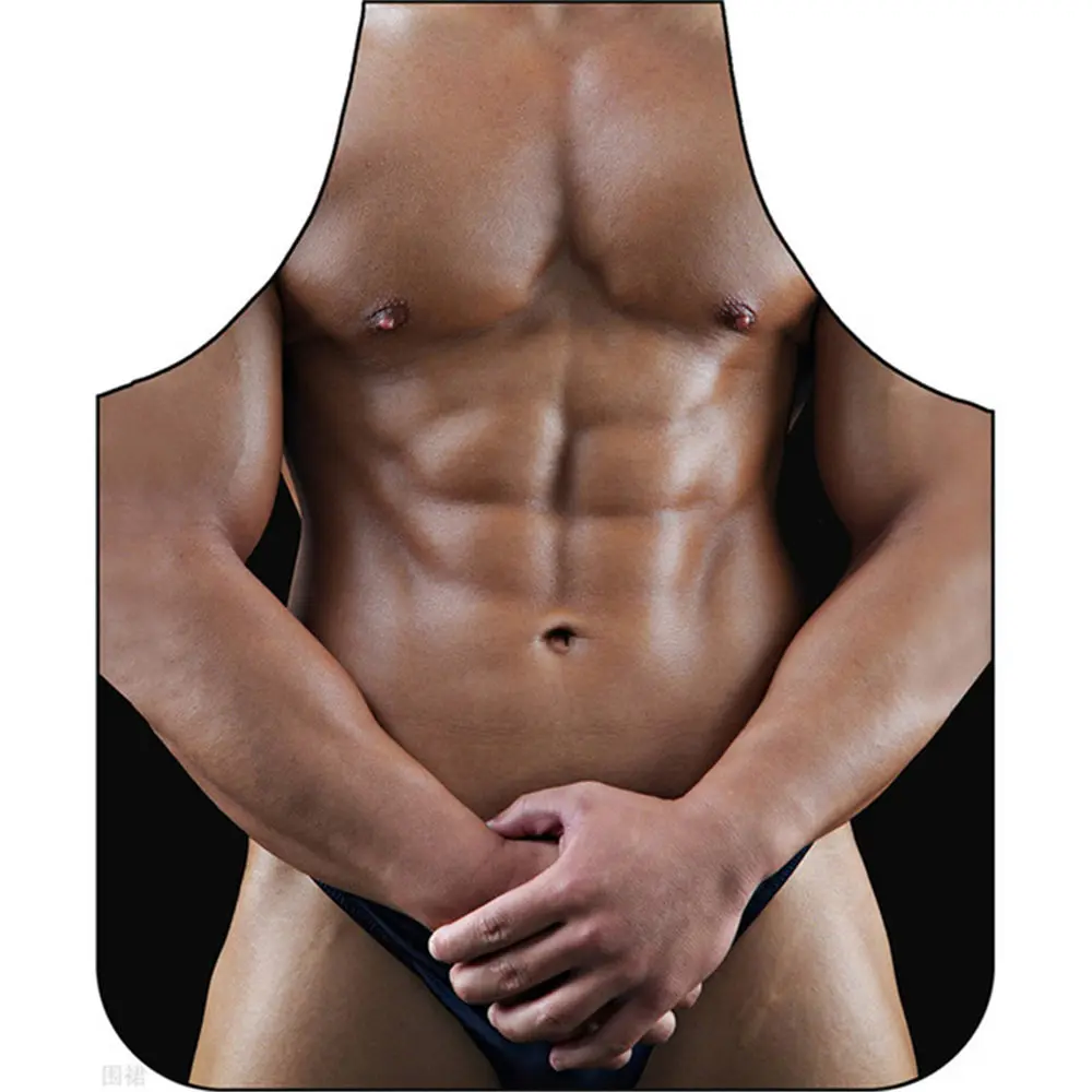 Женский сексуальный фартук для кухни искусственный хлопок супер герой мужские