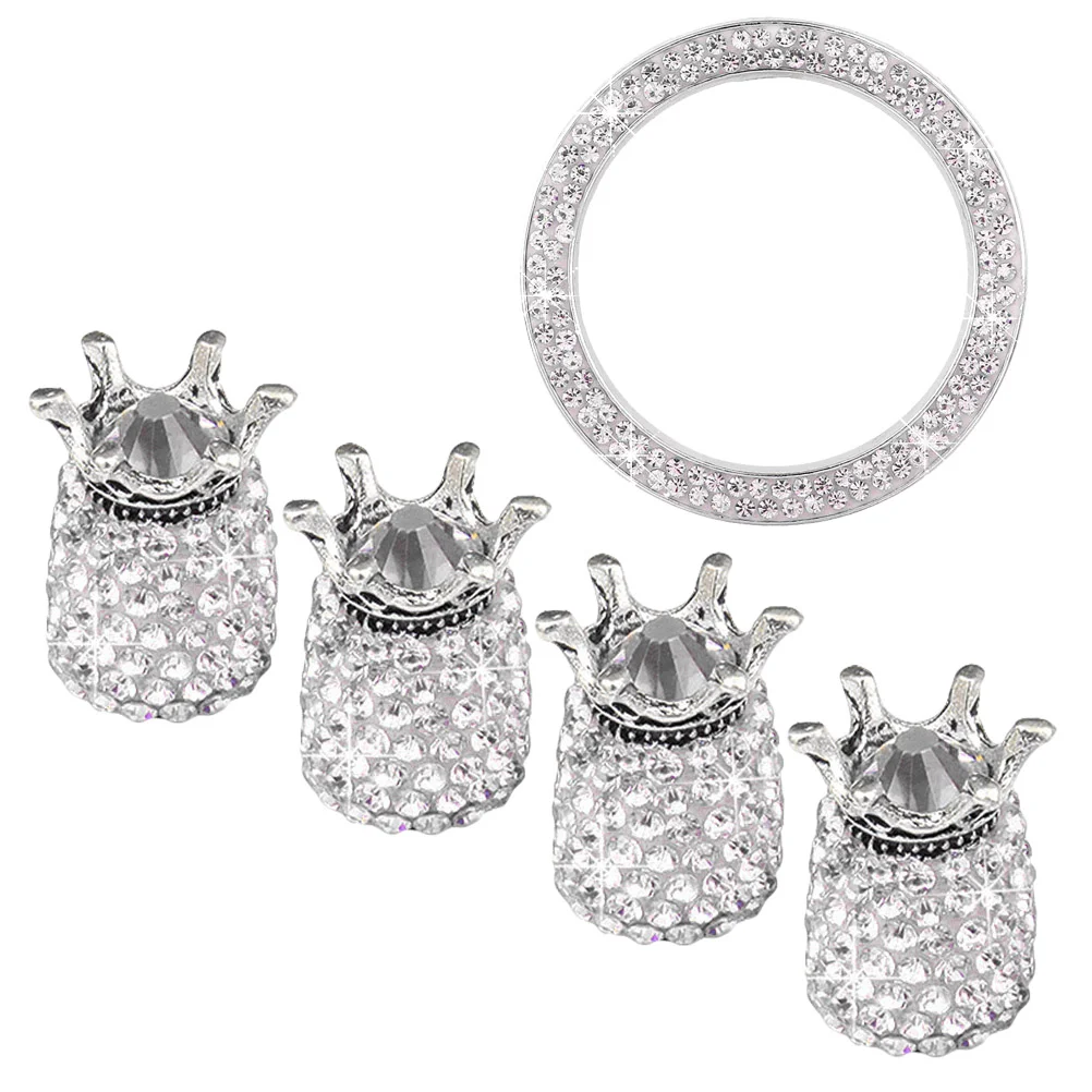 

5 шт./комплект, колпачки для кнопки запуска двигателя автомобиля