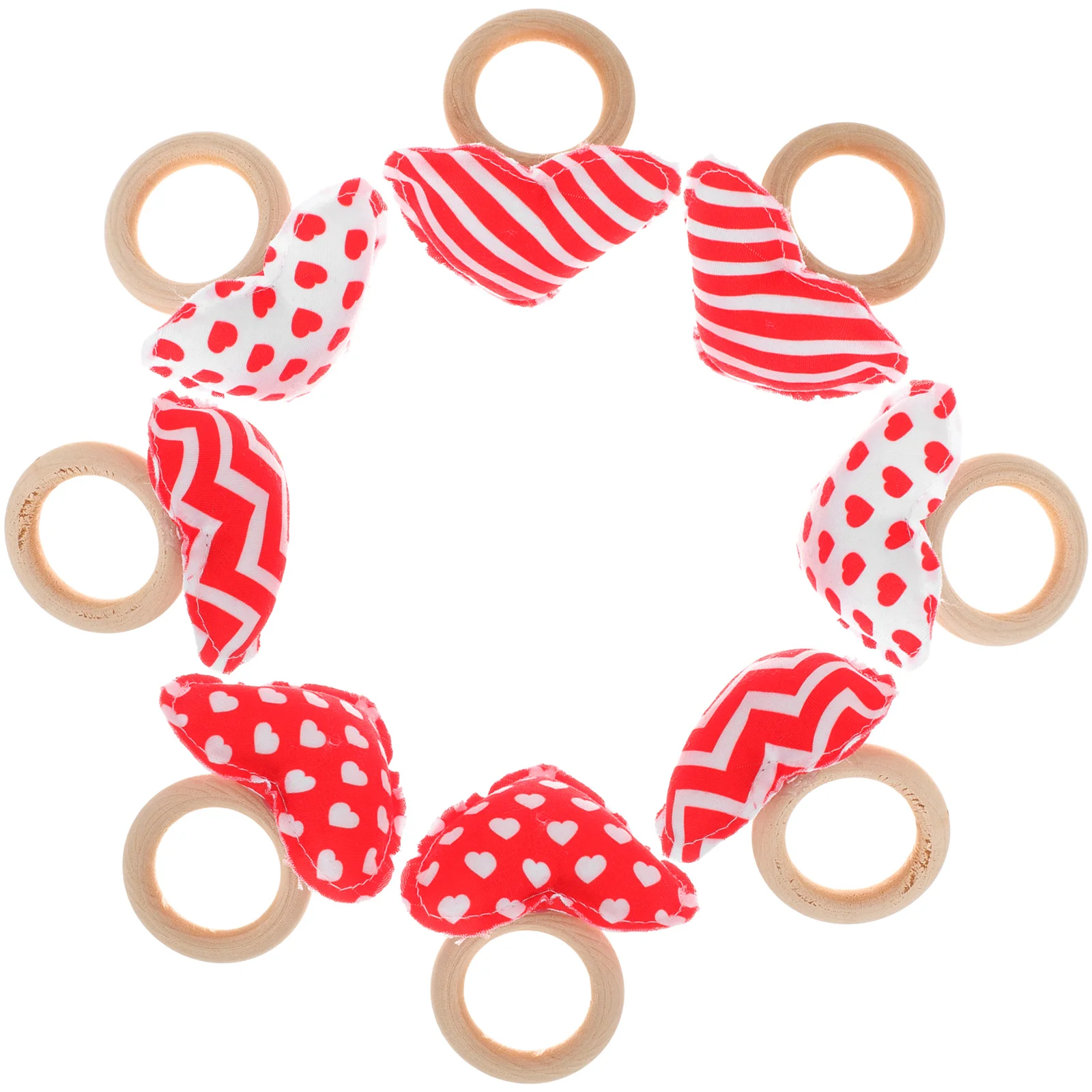

Napkin Rings Valentine Day Holder Heart S Table Serviette Farmhouse Party Rustic Wedding Buckles Holders Red Shaped Ring Holiday