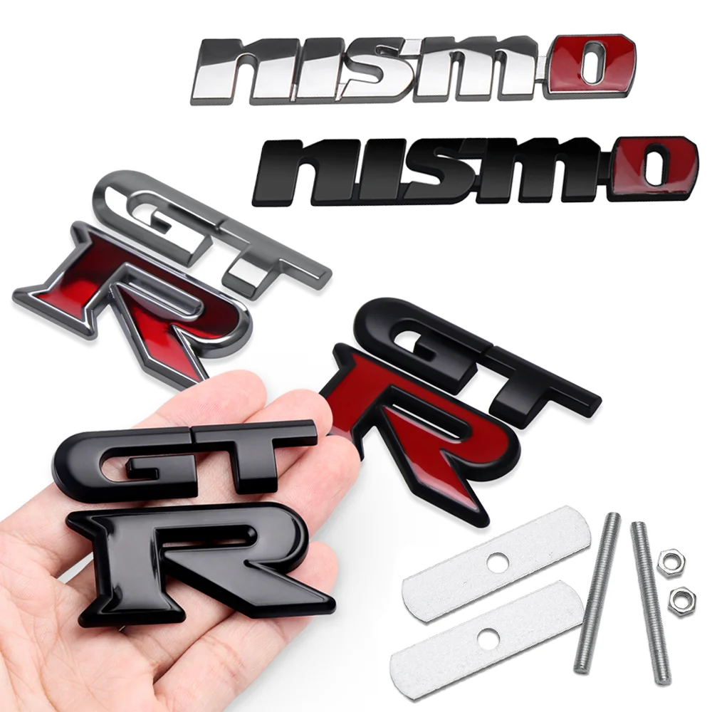 ABS Nissan GTR Nismo логотип эмблема автомобиля капот передняя решетка значок украшение