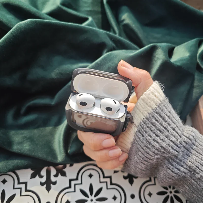 Чехол Pro 2 модный крутой чехол для Airpods 4 красочный Funda Box 3 мягкий девочек Air Pods Romantic