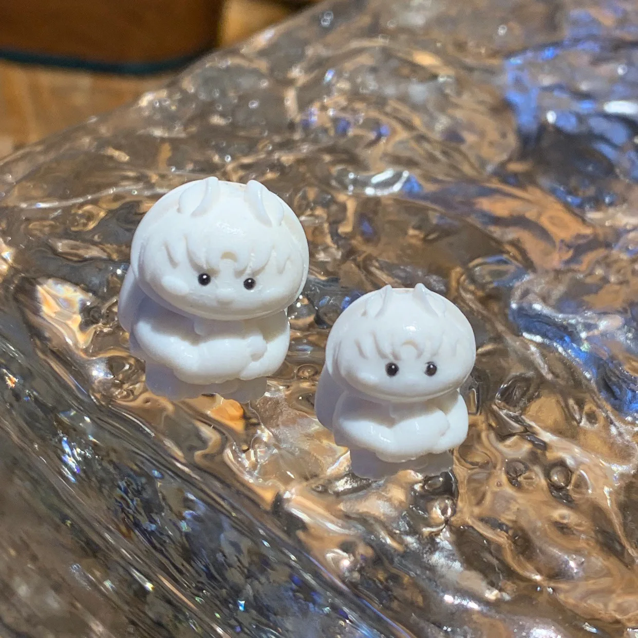 Резьба по рогах Multi-Sister Rabbit Head Wenwan Fun Matching