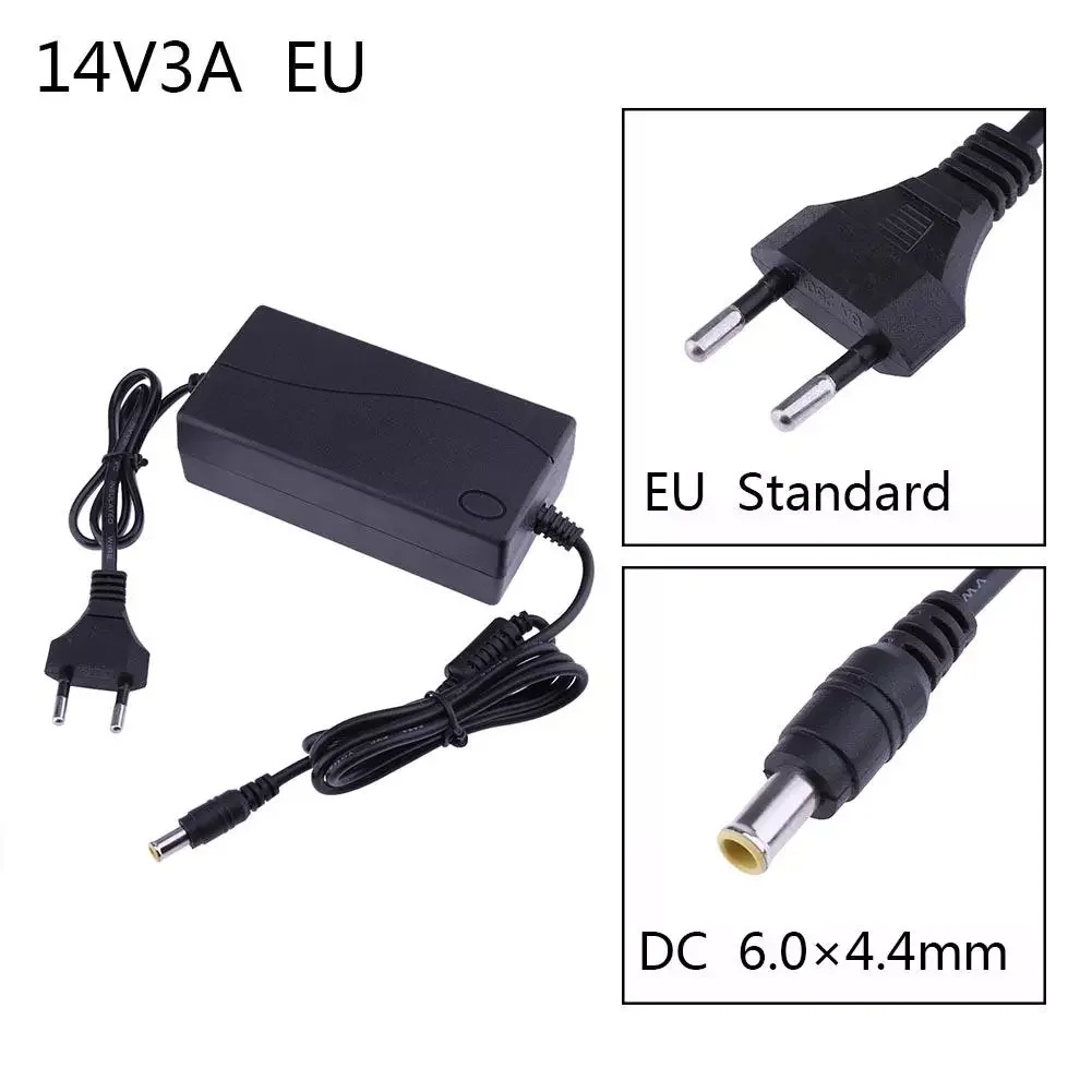 

3A AC to DC Power Adapter Converter 6.0*4.4mm Short Circuit Protection power supply EU plug for Samsung LCD Monitor