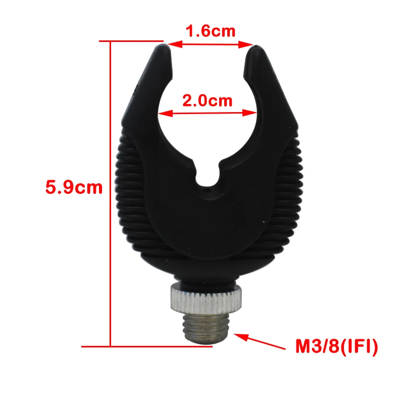 2 шт. резиновый держатель для удочки M3/8 (IFI)
