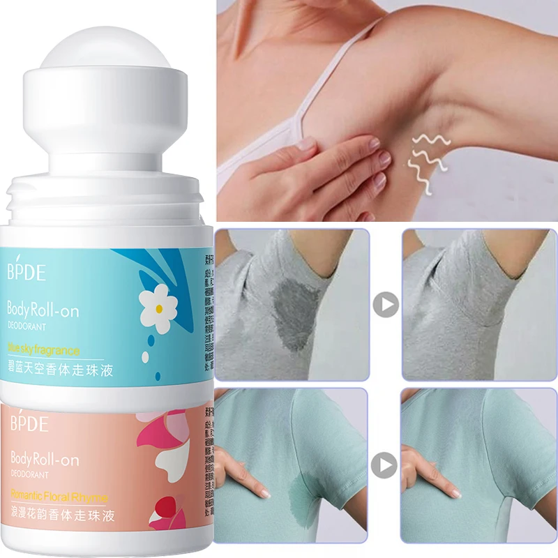

30g Antiperspirants Lotion Underarm Deodorant Roll on Bottle Body Remove Body Armpit Odor Dry Perfumes Antiperspirant Ball