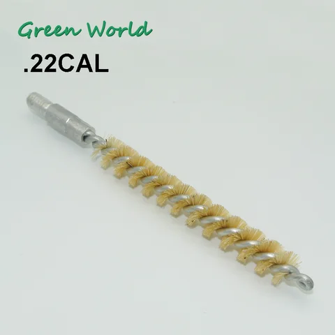 Green World 3 шт./лот .22cal .30cal Щетка из нержавеющей стали, щетка для чистки пистолета, щетка из щетины кабана