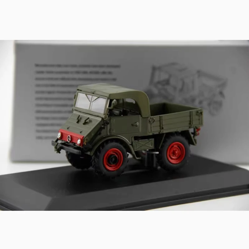 Литой под давлением масштаб 1:43 Unimog U401 трансформируемый внедорожник модель