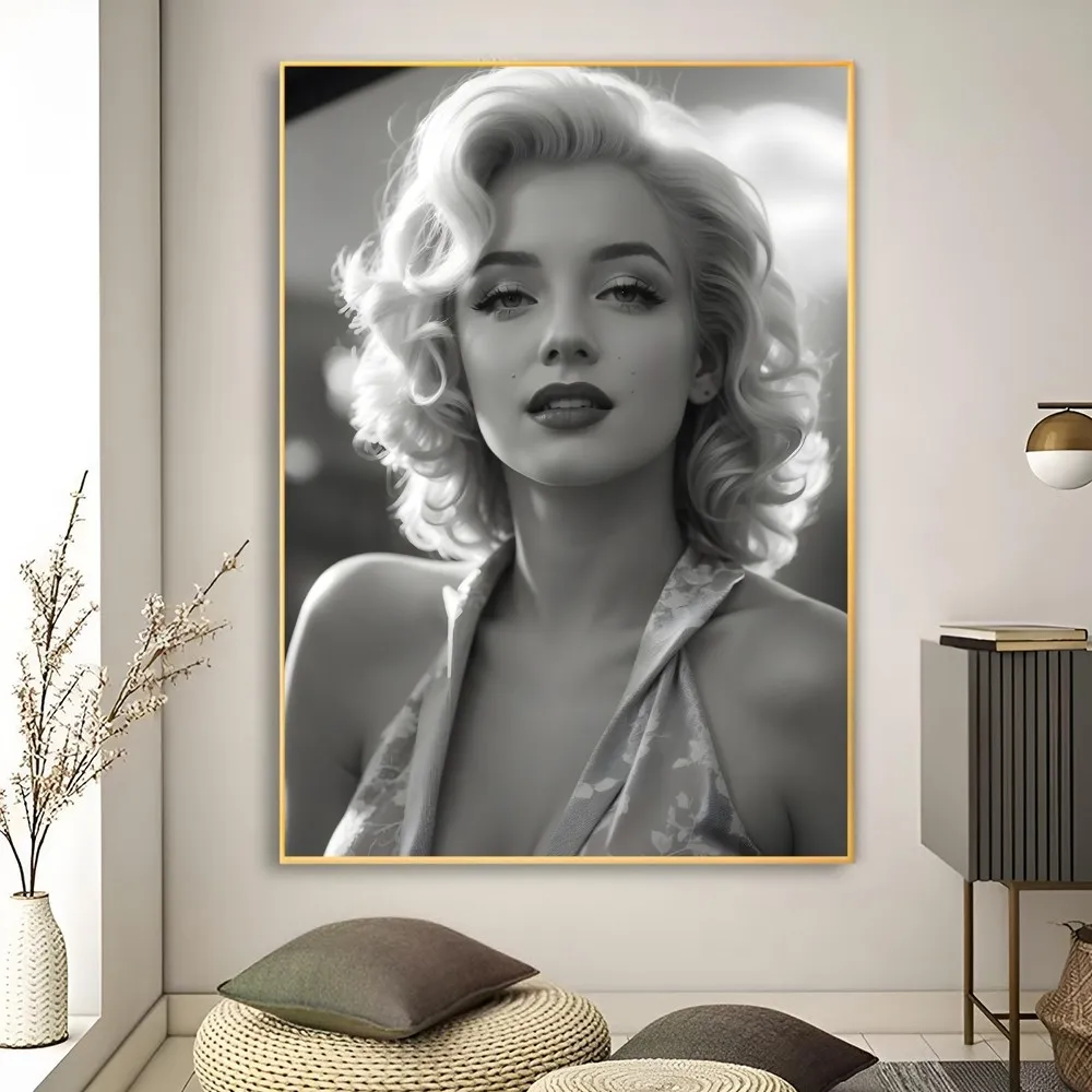 M-Мэрилин Монро Плакат наклейки фотография Декор игровая комната подарки Kawaii HD