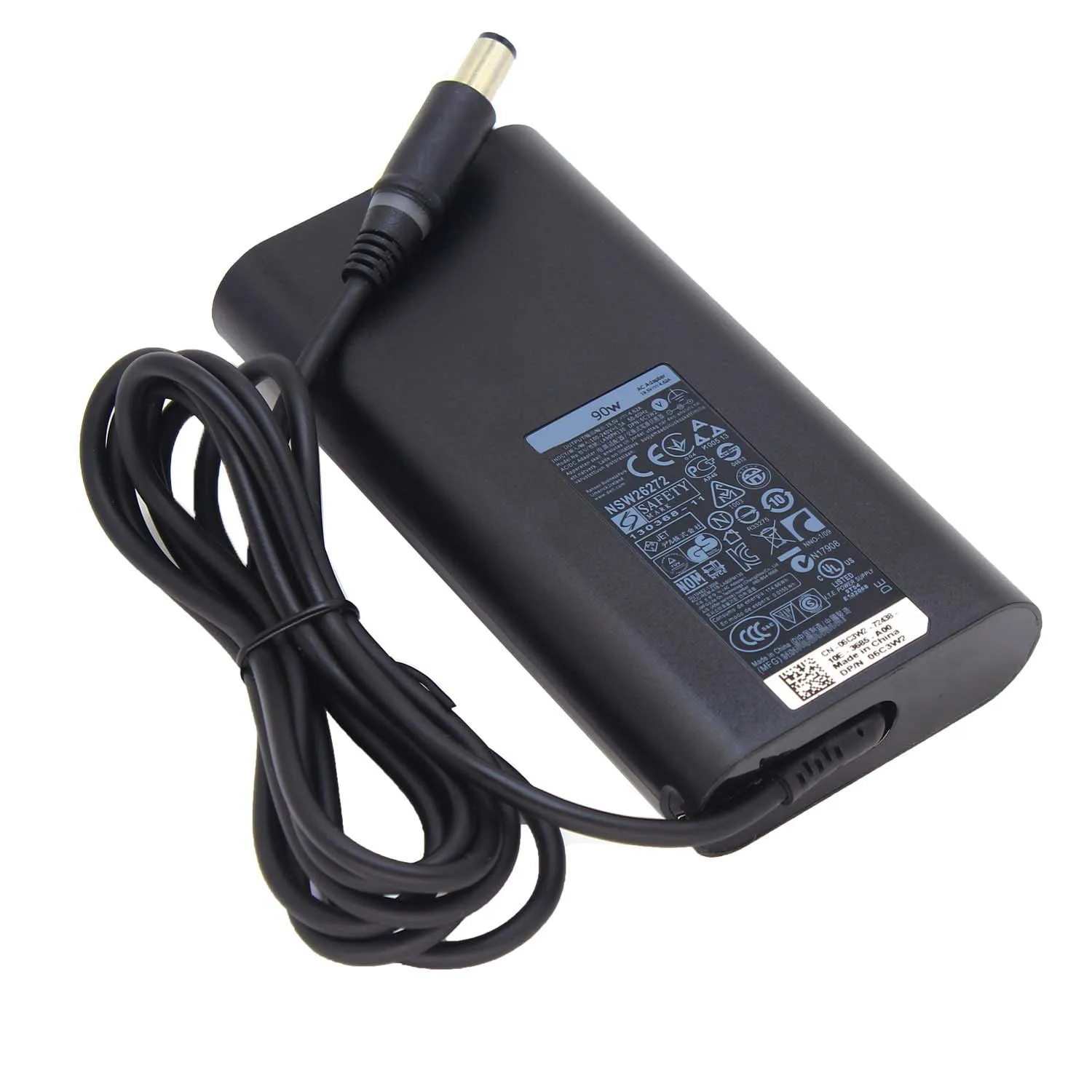 

Original 19.5V 4.62A 90W Laptop Adapter AC Charger for DELL 14R 15R 552 7520 14Z 17R 5720 E6400 E7440 LA90PM111 DA90PM111