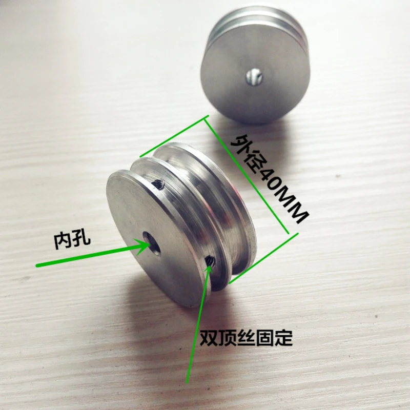 Polia de Correia Redonda do Sulco Dobro Transmissão Roda Modelo Correia Polia do Motor Diâmetro 40 mm mm mm mm mm 10 mm 11 mm 12 mm 14 Milímetros 15 Milímetros 16 Milímetros