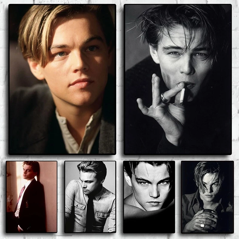 

Leonardo DiCaprio's Handsome Canvas Poster and Printed High-definition Picture In His Youth Are Used for Living Room Home Decor