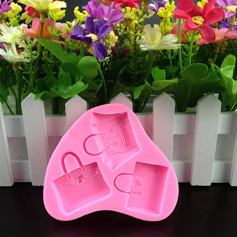 1 шт. 3 упаковки форма для украшения торта и выпечки силиконовая с откидной