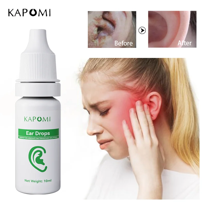 

Sodium Bicarbonate Ear Drops Liquid Ear Washing Cleaner Water Cerumen Remover Chronic Otitis Tinnitus Infections Health Caring