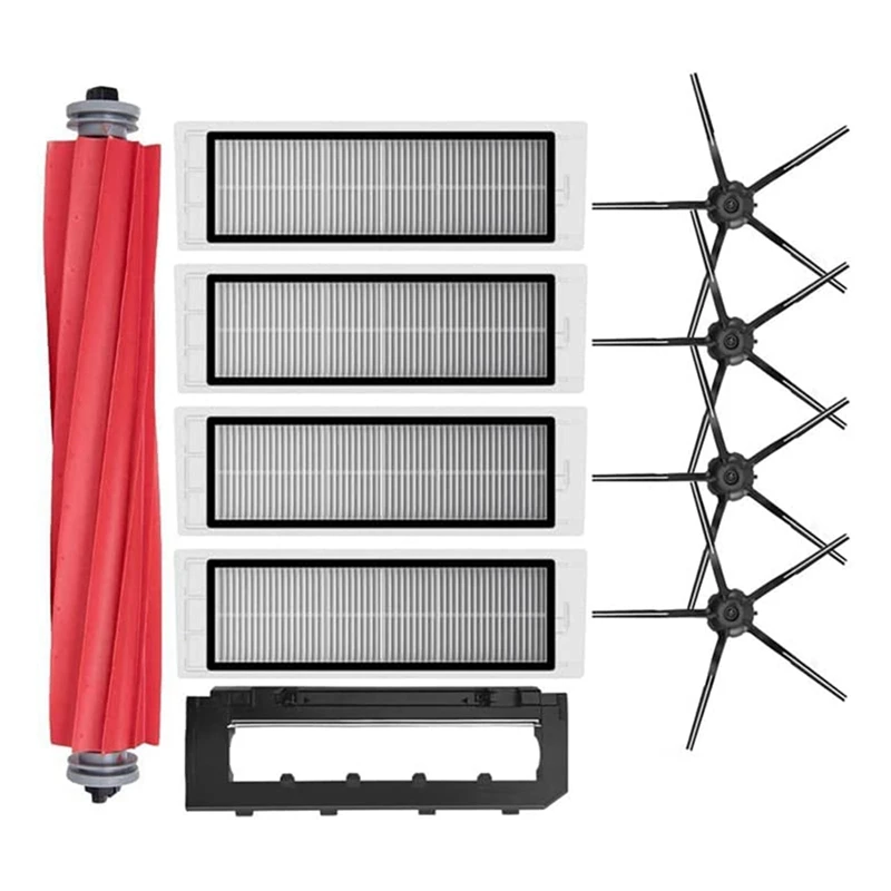 

Сменный Набор аксессуаров для пылесоса, аксессуары для пылесоса, Роботизированный пылесос, роликовая боковая щетка для Xiaomi Roborock Q5 +