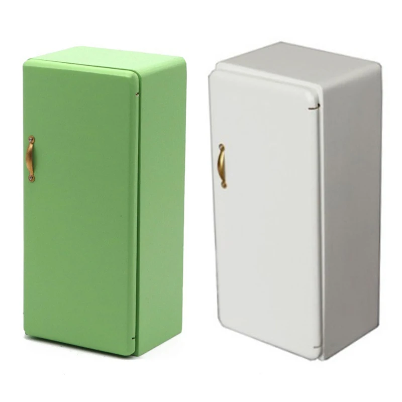 

Y3NF Model Refrigerator Doll House Decoration Role Play Pretend Toy Adult Kids Gift