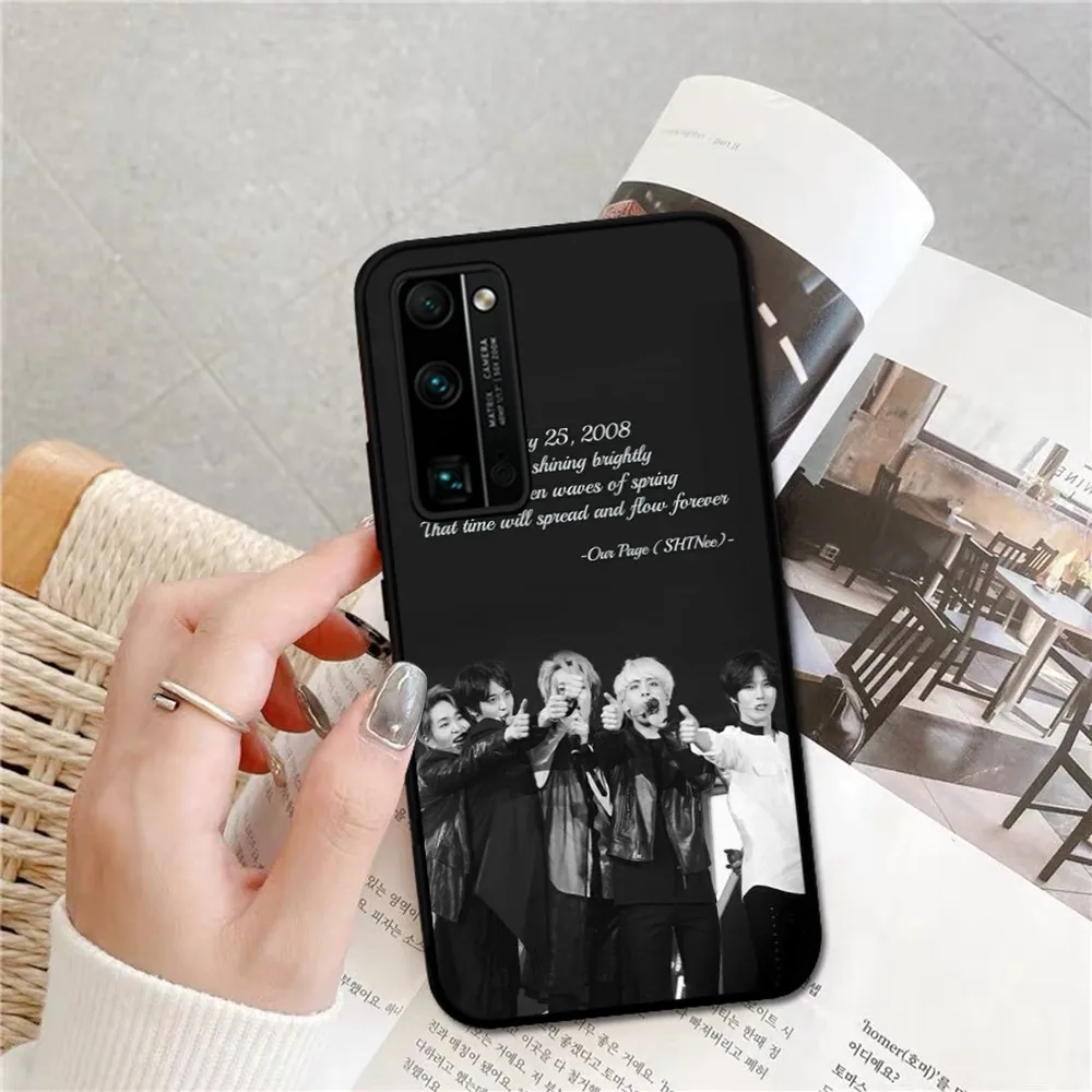Наволочка kpop S-ShineeS T-Taemin для Huawei Honor 10 lite 9 20 7A 9X 30 50 60 70 pro plus мягкий силиконовый чехол