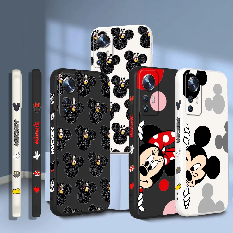 Чехол для телефона с изображением Микки Мауса Для Xiaomi Mi 13 12 11 11T 10 10T 9 9SE Lite Pro