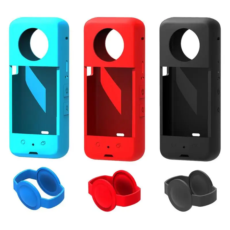 

Frame Cage For Insta360 X3 Panoramic Action Camera Dustproof Silicone Protective Case Lens Protector For Insta360 X3 Accessories