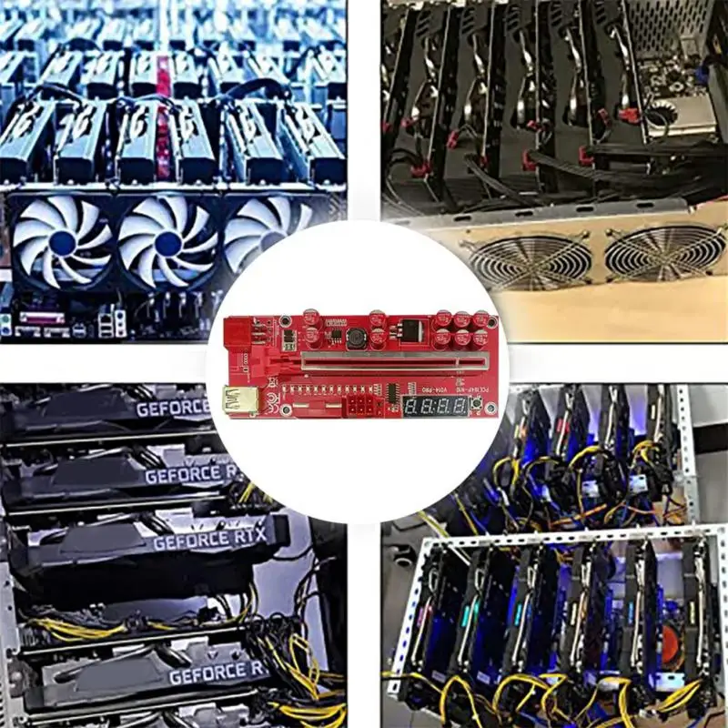 

Pci Express X1 X16 Sata To 6pin Power Cable For Btc Mining Miner V014 Pcie Riser Pci Express Multiplier 15/6/4pin