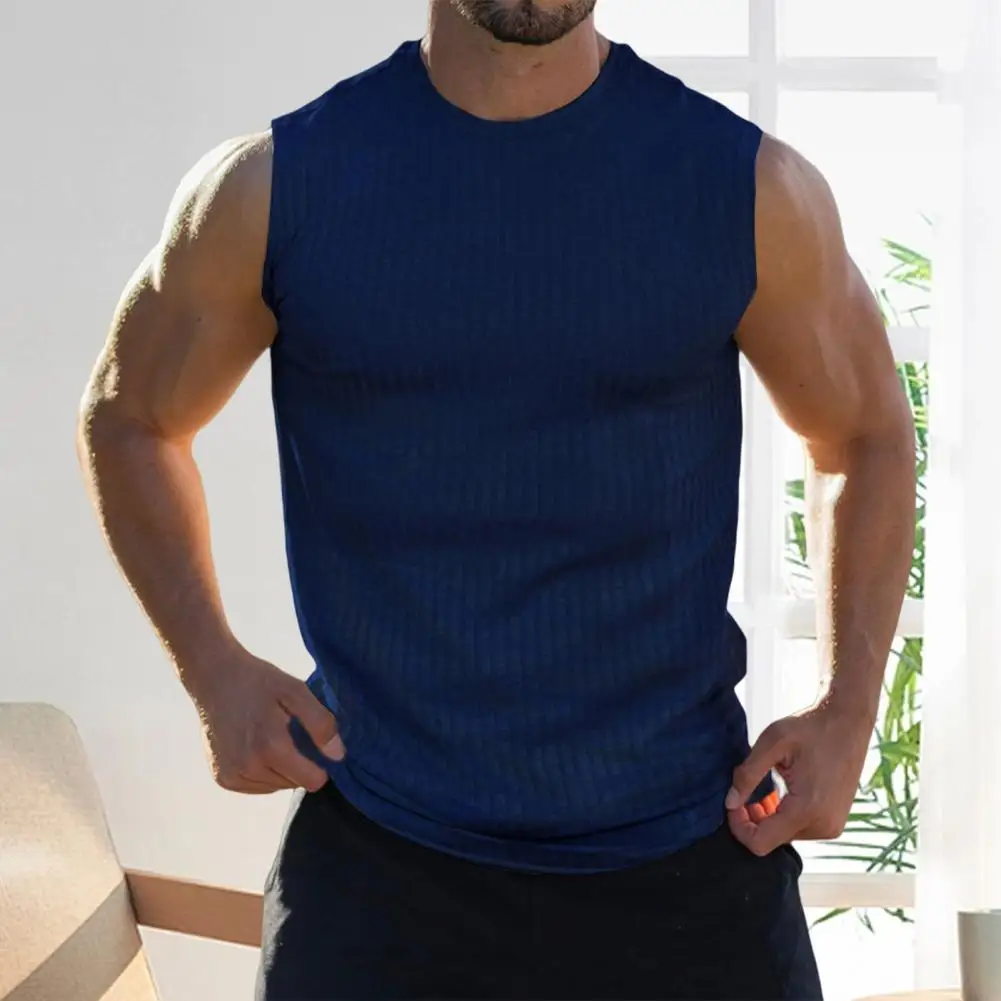 

Топ мужской летний для тренировок, стильный Мягкий Топ, поглощение пота