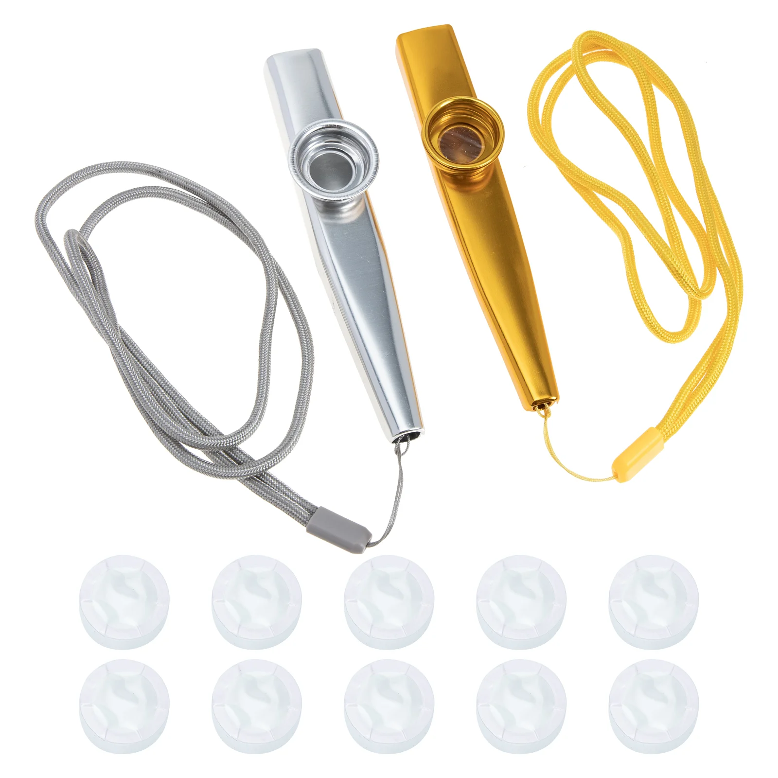

Профессиональный Металлический Kazoos для начинающих, 1 комплект