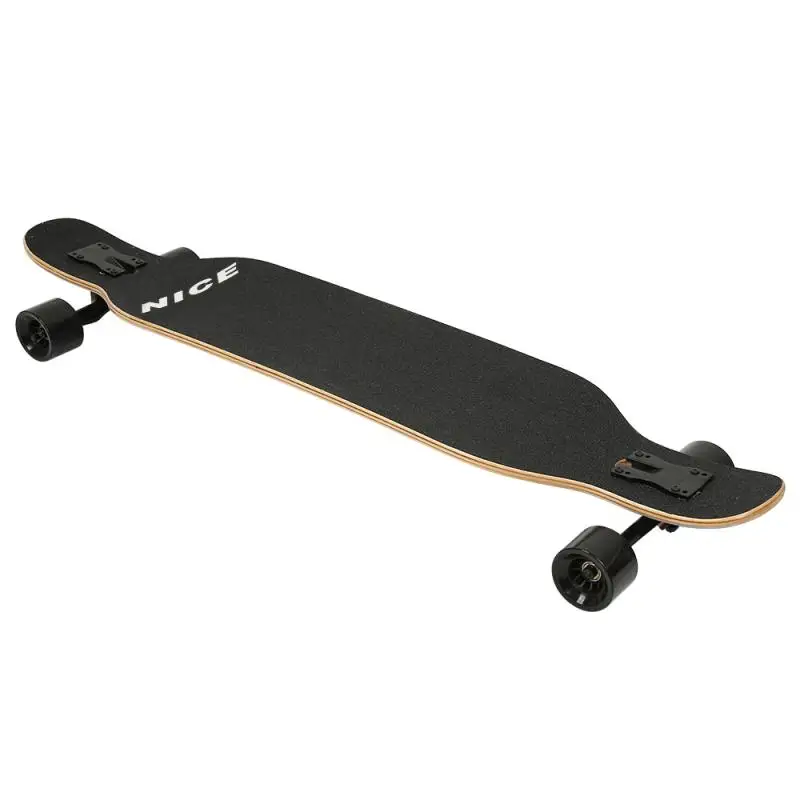 

Creative Skateboard Flat-Plate Double Rocker Skate Boards Durable Fashion Adult Teenagers Maple Longboard Skateboard HWC