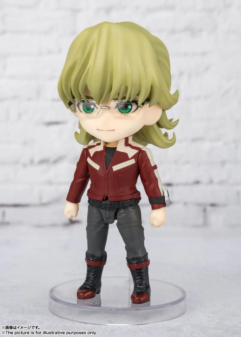 Фото Фигурка Bandai TIGER & BUNNY 2 из аниме «фигурка», мини-Брукс Барнаби, младший экшн-фигурка, игрушки для детей, подарок, Коллекционная модель №4