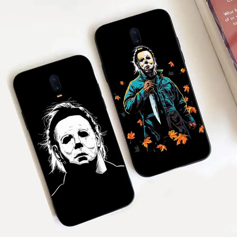 

The Curse Of Michael Myers Horror Movie Phone Case for Vivo Y91C Y11 17 19 17 67 81 Oppo A9 2020 Realme c3